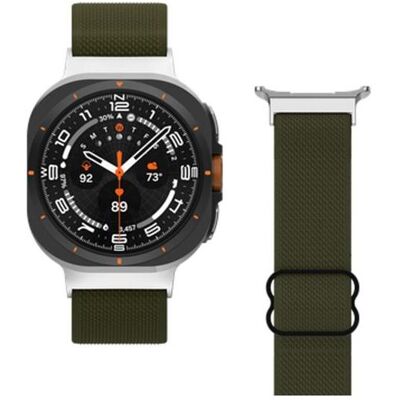 Just in Case Watchstrap für smartwatch (gewebtes Nylon), Uhrenarmband, Grün Just in Case Watchstrap für smartwatch (gewebtes Nylon), Uhrenarmband, Grün
