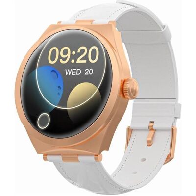 Gravity Smartwatch Smartwatch Różowe Złoto Biały GT25-5 (40 mm, ohne SIM), Smartwatch Gravity Smartwatch Smartwatch Różowe Złoto Biały GT25-5 (40 mm, ohne SIM), Smartwatch
