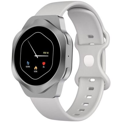 Canyon Intelligente Uhren Smart Watch Hexagon 88 BT-CALL Silber (45 mm), Smartwatch Canyon Intelligente Uhren Smart Watch Hexagon 88 BT-CALL Silber (45 mm), Smartwatch