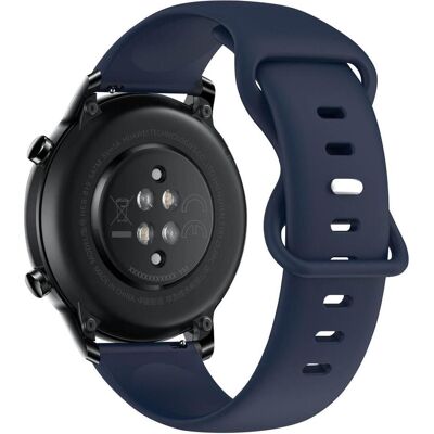 Avizar Marine Silikonarmband für Honor Magic Watch 2 - Smartwatch-Armband Avizar Marine Silikonarmband für Honor Magic Watch 2 - Smartwatch-Armband