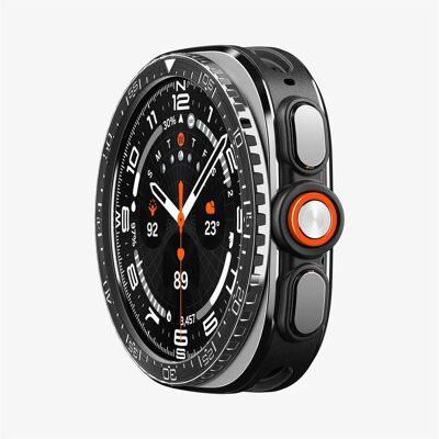 Spigen - Bezel Tune Diver (ACS11617) – Samsung Galaxy Watch Ultra 2, Edelstahl – Schwarz, Smartwatch Zubehör, Schwarz Spigen - Bezel Tune Diver (ACS11617) – Samsung Galaxy Watch Ultra 2, Edelstahl – Schwarz, Smartwatch Zubehör, Schwarz