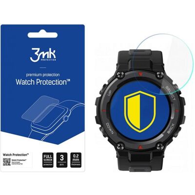 3MK Xiaomi Amazfit T-Rex Pro - Watch Protection? v. FlexibleGlass Lite, Smartwatch Schutzfolie, Transparent 3MK Xiaomi Amazfit T-Rex Pro - Watch Protection? v. FlexibleGlass Lite, Smartwatch Schutzfolie, Transparent