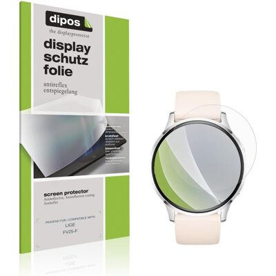 Dipos Schutzfolie Matt f??r LIGE FV25-F, Smartwatch Schutzfolie Dipos Schutzfolie Matt f??r LIGE FV25-F, Smartwatch Schutzfolie