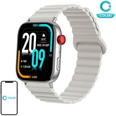 Colmi C8 Max smartwatch with magnetic strap (Silver), Smartwatch Colmi C8 Max smartwatch with magnetic strap (Silver), Smartwatch