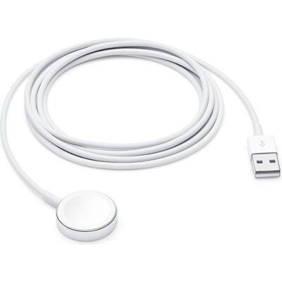 Apple MX2F2ZM A Magnetisches Ladekabel für Apple Watch - 2m - Weiß Apple MX2F2ZM A Magnetisches Ladekabel für Apple Watch - 2m - Weiß
