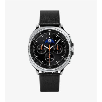 Spigen - Enzo - Samsung Galaxy Watch8 40mm/Watch8 44mm/Watch8 Classic, Genuine Goat Leather - Black (Genuine Leather, Metal, Natural Leather, Zermatt leather), Uhrenarmband, Schwarz Spigen - Enzo - Samsung Galaxy Watch8 40mm/Watch8 44mm/Watch8 Classic, Genuine Goat Leather - Black (Genuine Leather, Metal, Natural Leather, Zermatt leather), Uhrenarmband, Schwarz