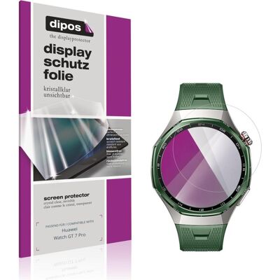 Dipos Schutzfolie Klar f??r Huawei Watch GT 7 Pro, Smartwatch Schutzfolie Dipos Schutzfolie Klar f??r Huawei Watch GT 7 Pro, Smartwatch Schutzfolie