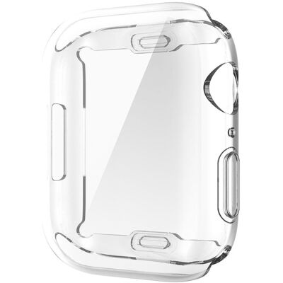 Subtel Tasche für Apple Watch 7 - 41mm, Smartwatch Zubehör, Transparent Subtel Tasche für Apple Watch 7 - 41mm, Smartwatch Zubehör, Transparent