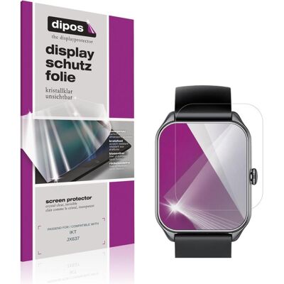 Dipos Schutzfolie Klar f??r IKT JX637, Smartwatch Schutzfolie Dipos Schutzfolie Klar f??r IKT JX637, Smartwatch Schutzfolie