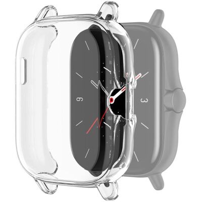 Subtel Tasche für Amazfit GTS 2, Smartwatch Zubehör, Transparent Subtel Tasche für Amazfit GTS 2, Smartwatch Zubehör, Transparent