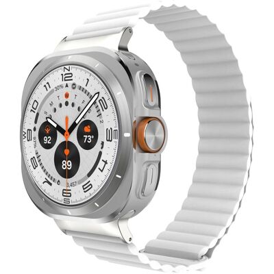 Just in Case Watchstrap für smartwatch (Leder), Uhrenarmband, Weiss Just in Case Watchstrap für smartwatch (Leder), Uhrenarmband, Weiss