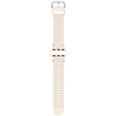 Just in Case Watchstrap für smartwatch (Silicone), Uhrenarmband, Weiss Just in Case Watchstrap für smartwatch (Silicone), Uhrenarmband, Weiss