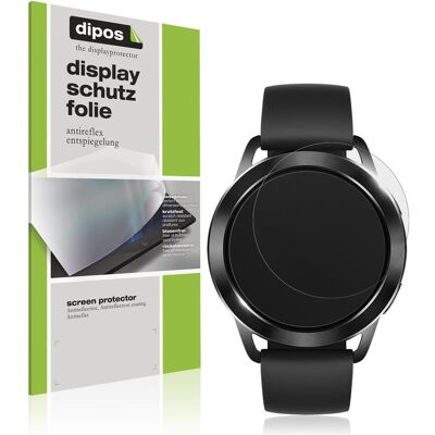 Dipos Schutzfolie Matt für Xiaomi Watch S3, Smartwatch Schutzfolie, Transparent Dipos Schutzfolie Matt für Xiaomi Watch S3, Smartwatch Schutzfolie, Transparent