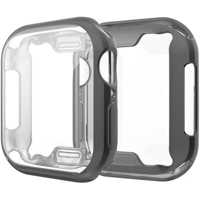 Subtel Tasche für Apple Watch SE - 40mm, 5 -, 4 -, 6 -, Smartwatch Zubehör, Schwarz, Transparent Subtel Tasche für Apple Watch SE - 40mm, 5 -, 4 -, 6 -, Smartwatch Zubehör, Schwarz, Transparent