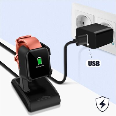 Avizar Ladestation, Smartwatch Zubehör, Schwarz Avizar Ladestation, Smartwatch Zubehör, Schwarz