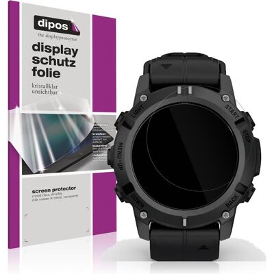 Dipos Schutzfolie Klar für Garmin Descent G2, Smartwatch Schutzfolie, Transparent Dipos Schutzfolie Klar für Garmin Descent G2, Smartwatch Schutzfolie, Transparent