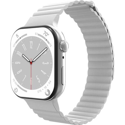 Just in Case Watchstrap für smartwatch (PU Leather), Uhrenarmband, Weiss Just in Case Watchstrap für smartwatch (PU Leather), Uhrenarmband, Weiss