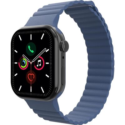 Just in Case Watchstrap für smartwatch (PU Leather), Uhrenarmband, Blau Just in Case Watchstrap für smartwatch (PU Leather), Uhrenarmband, Blau