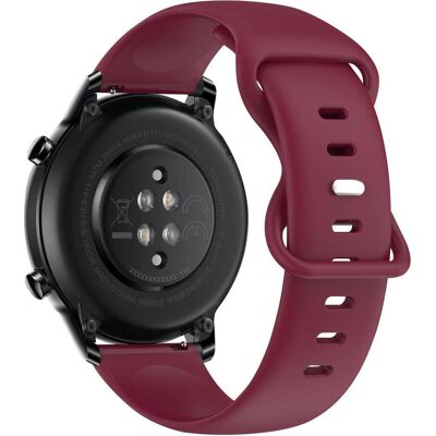 Avizar Armband für Honor Magic Watch 2 42mm Burgunder Silikon Avizar Armband für Honor Magic Watch 2 42mm Burgunder Silikon