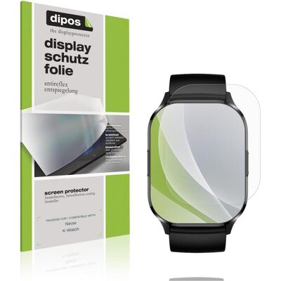 Dipos Schutzfolie Matt f??r Neow K-Watch, Smartwatch Schutzfolie Dipos Schutzfolie Matt f??r Neow K-Watch, Smartwatch Schutzfolie