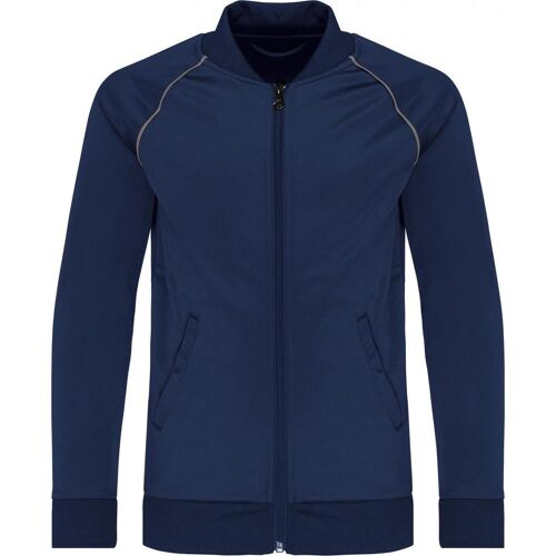 Proact, Jacken, Kinder-Sweatjacke mit Reissverschluss und Einfassung (12XL), Blau, 12XL