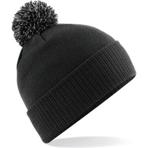 Outdoor Spirit, Damen, Mütze, Damenmütze mit Bommel, Schwarz, (One Size) Outdoor Spirit, Damen, Mütze, Damenmütze mit Bommel, Schwarz, (One Size)