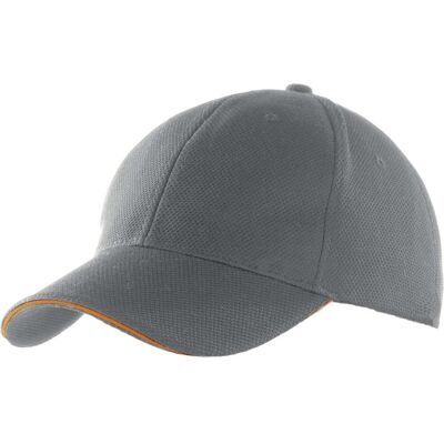K-up, Unisex, Cap, Kappe k-up Sport, Orange, Grau, (One Size) K-up, Unisex, Cap, Kappe k-up Sport, Orange, Grau, (One Size)