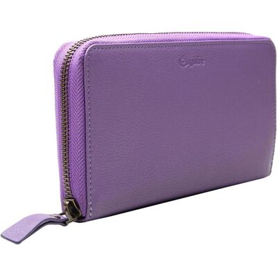 Esquire, Damen, Portemonnaie, Peru Zip Around Wallet, Violett Esquire, Damen, Portemonnaie, Peru Zip Around Wallet, Violett