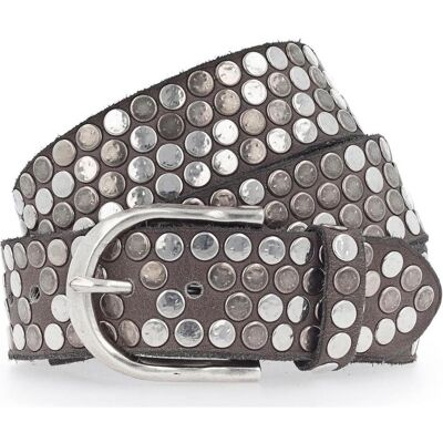 B.Belt, Damen, Gürtel, Liv Ledergürtel, Grau, (105) B.Belt, Damen, Gürtel, Liv Ledergürtel, Grau, (105)