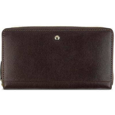 Bugatti Damen, Portemonnaie, Geldbörse echt Leder Damen NEAPLES, Braun Bugatti Damen, Portemonnaie, Geldbörse echt Leder Damen NEAPLES, Braun