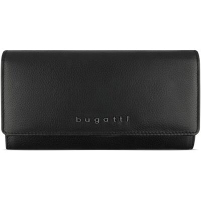 Bugatti Damen, Portemonnaie, Langbörse Bella Ladies Wallet II, Schwarz Bugatti Damen, Portemonnaie, Langbörse Bella Ladies Wallet II, Schwarz