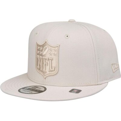 New Era, Herren, Cap, 9Fifty Snapback Cap - NFL Shield Stone Grey, Grau, (One Size) New Era, Herren, Cap, 9Fifty Snapback Cap - NFL Shield Stone Grey, Grau, (One Size)