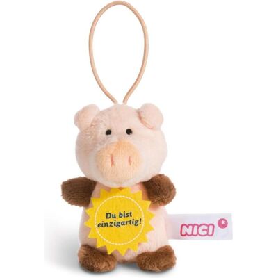 NICI, Schlüsselanhänger, Schlüsselanhänger "Du bist einzigartig", Mehrfarbig, Rosa NICI, Schlüsselanhänger, Schlüsselanhänger "Du bist einzigartig", Mehrfarbig, Rosa