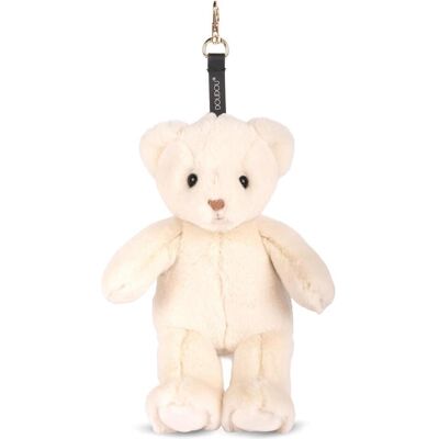 Doudou et Compagnie, Schlüsselanhänger, Schlüsselanhänger Bär elfenbein 20cm, Beige Doudou et Compagnie, Schlüsselanhänger, Schlüsselanhänger Bär elfenbein 20cm, Beige
