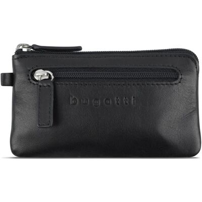 Bugatti Herren, Portemonnaie, Primo Schlüsseletui Leder 11 cm, Schwarz Bugatti Herren, Portemonnaie, Primo Schlüsseletui Leder 11 cm, Schwarz