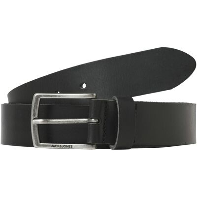 Jack & Jones, Herren, Gürtel, Jactorino Leather Belt, Schwarz, (95) Jack & Jones, Herren, Gürtel, Jactorino Leather Belt, Schwarz, (95)