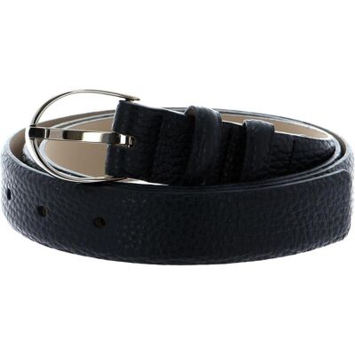 Abro, Damen, Gürtel, Leather Adria Classic Belt, Schwarz Abro, Damen, Gürtel, Leather Adria Classic Belt, Schwarz