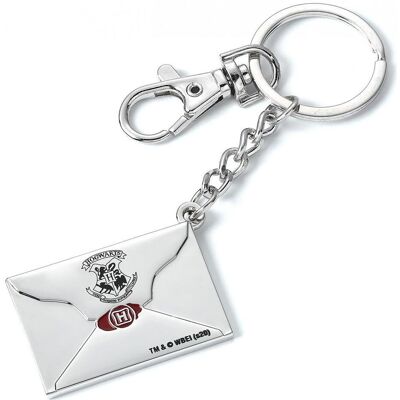 Carat, Schlüsselanhänger, HARRY POTTER - Lettre d'Acceptation - Porte-clés, Silber Carat, Schlüsselanhänger, HARRY POTTER - Lettre d'Acceptation - Porte-clés, Silber
