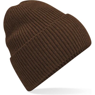 Beechfield, Unisex, Mütze, Oversized Cuffed Beanie, Braun, (One Size) Beechfield, Unisex, Mütze, Oversized Cuffed Beanie, Braun, (One Size)