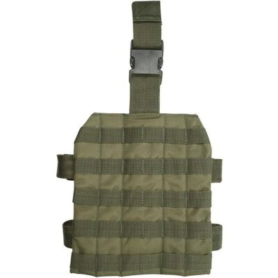 Mil-tec, Unisex, Gürtel, Molle Beinadapter, Grün, (One Size) Mil-tec, Unisex, Gürtel, Molle Beinadapter, Grün, (One Size)
