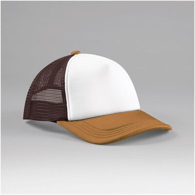 Beechfield, Unisex, Cap, Trucker Cap 5 Panels, Braun, Mehrfarbig, (One Size) Beechfield, Unisex, Cap, Trucker Cap 5 Panels, Braun, Mehrfarbig, (One Size)