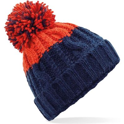 Beechfield, Unisex, Mütze, Apres Beanie, Rot, Mehrfarbig, Blau, (One Size) Beechfield, Unisex, Mütze, Apres Beanie, Rot, Mehrfarbig, Blau, (One Size)