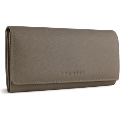 Bugatti Unisex, Portemonnaie, Geldbörse MIRA, Grau Bugatti Unisex, Portemonnaie, Geldbörse MIRA, Grau
