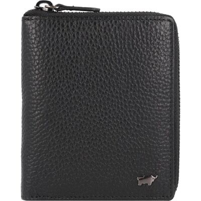 Braun Büffel, Herren, Portemonnaie, Theo Geldbörse RFID Schutz Leder 10 cm, Schwarz Braun Büffel, Herren, Portemonnaie, Theo Geldbörse RFID Schutz Leder 10 cm, Schwarz