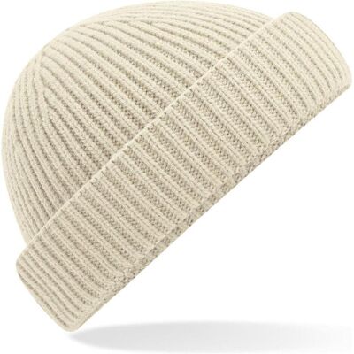 Beechfield, Unisex, Mütze, Harbour Beanie, Beige, (One Size) Beechfield, Unisex, Mütze, Harbour Beanie, Beige, (One Size)