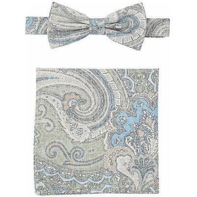 Seidenfalter, Krawatte + Fliege, Set Stecktuch PRINCE BOWTIE, Grün Seidenfalter, Krawatte + Fliege, Set Stecktuch PRINCE BOWTIE, Grün