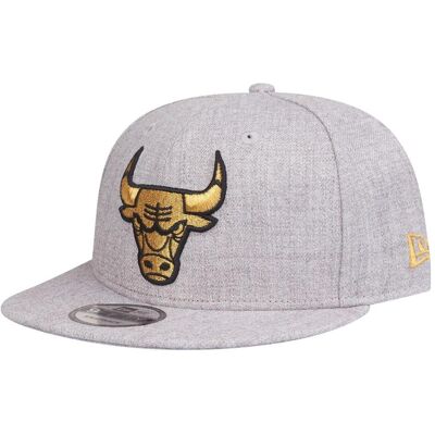 New Era, Herren, Cap, 9Fifty Chicago Bulls Heather Gold, Grau, (One Size) New Era, Herren, Cap, 9Fifty Chicago Bulls Heather Gold, Grau, (One Size)