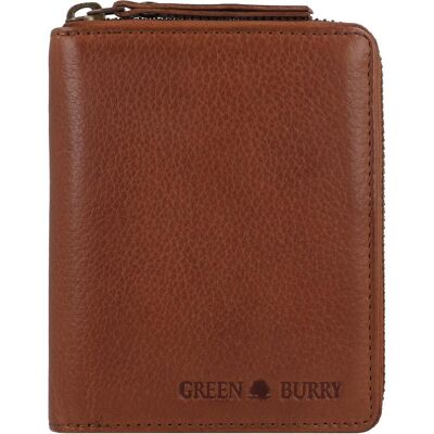 Greenburry, Herren, Portemonnaie, Colombiana Geldbörse RFID Schutz Leder 10.5 cm, Braun Greenburry, Herren, Portemonnaie, Colombiana Geldbörse RFID Schutz Leder 10.5 cm, Braun