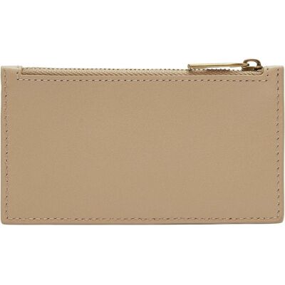 Liebeskind Berlin, Damen, Portemonnaie, Portemonnaie Kleiner Geldbeutel aus Leder, Beige Liebeskind Berlin, Damen, Portemonnaie, Portemonnaie Kleiner Geldbeutel aus Leder, Beige