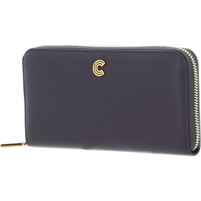 Coccinelle Damen, Portemonnaie, Myrine Zip Around Wallet, Grau Coccinelle Damen, Portemonnaie, Myrine Zip Around Wallet, Grau